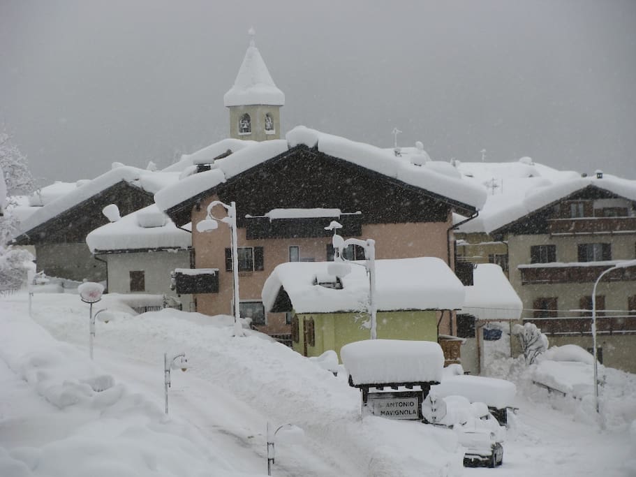 Mavignola dopo nevicata