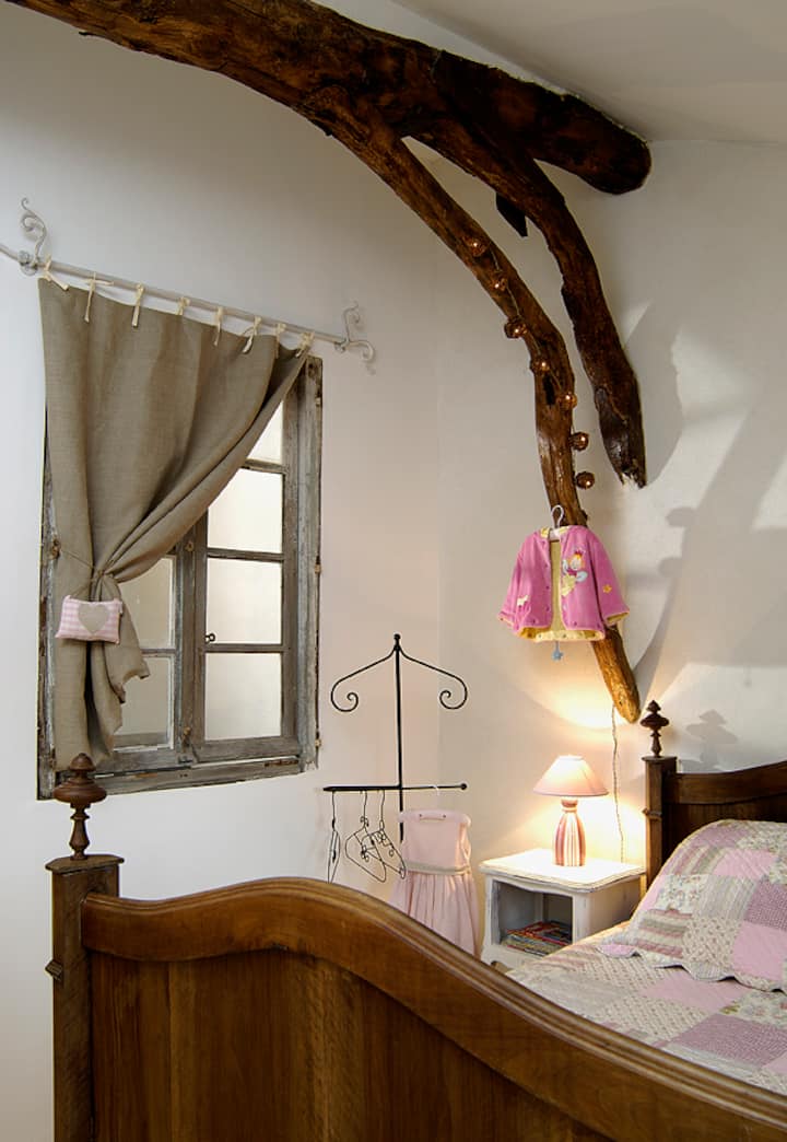 WOOL BEDROOM BED 130 FLOOR