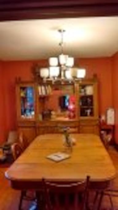 Communal Dining room, with a table that can seat 16!