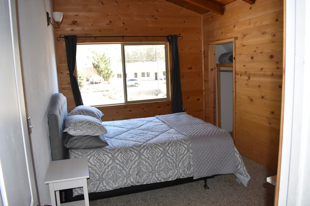 Master bedroom, mountain views