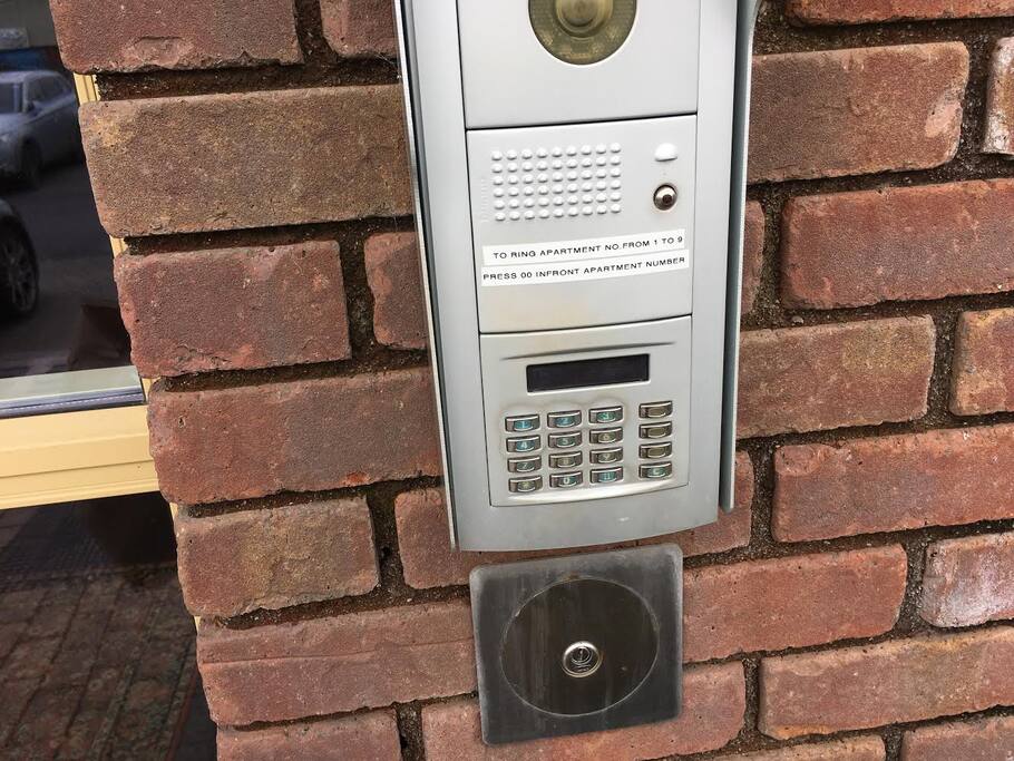 Key pad for front entrance