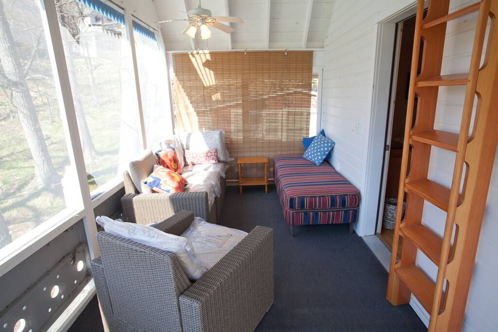 Screened Upstairs Porch