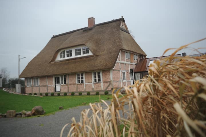 Hausdeicj Elvstuuv with winter garten