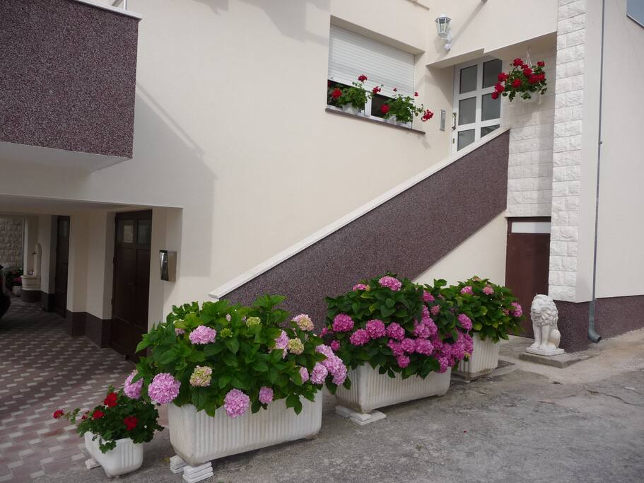 View of entrance