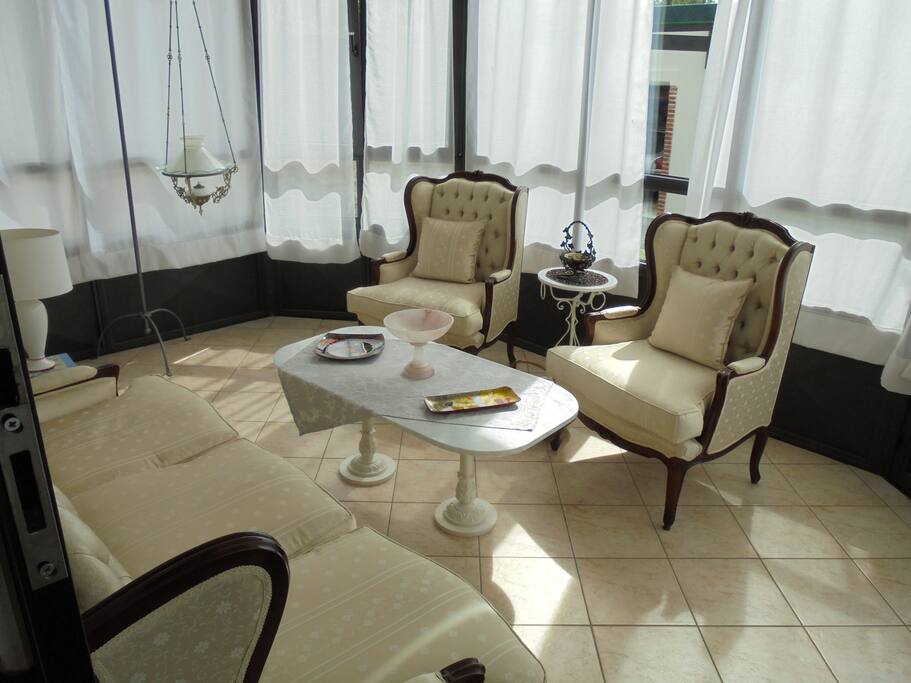 salotto in veranda