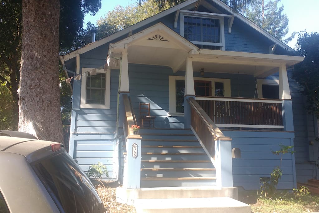 House from the front.