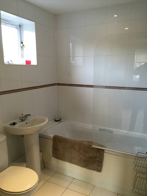 En suite bathroom