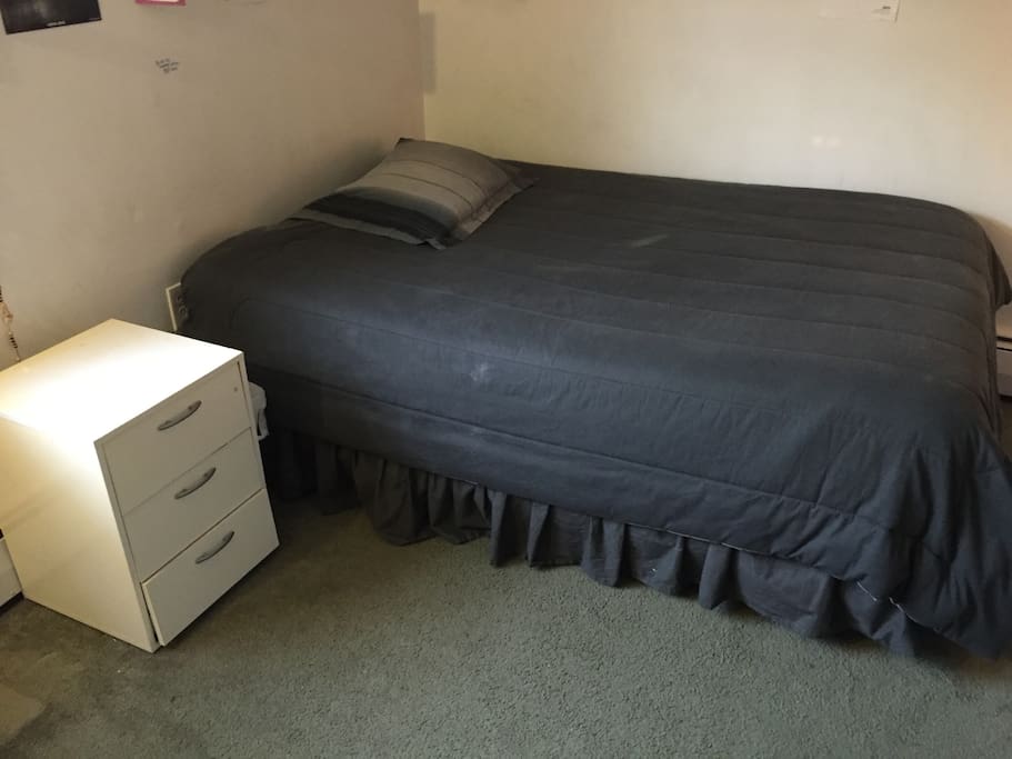 Comfy Full-Size Bed in Private Locked Room Upstairs