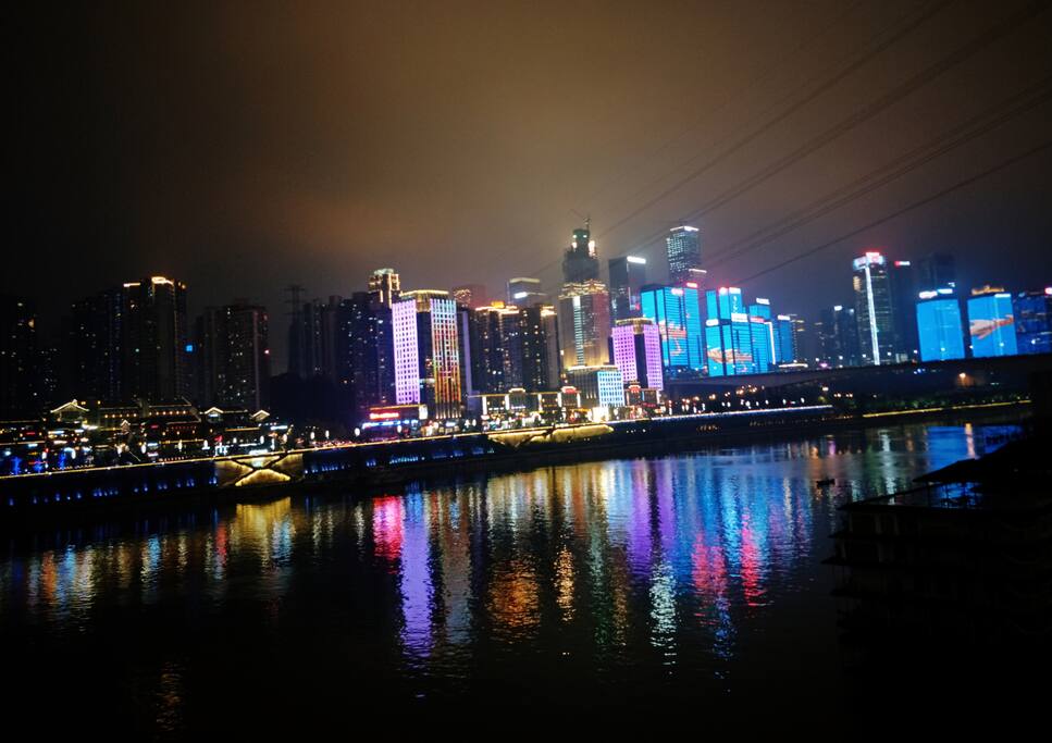 滨江夜景