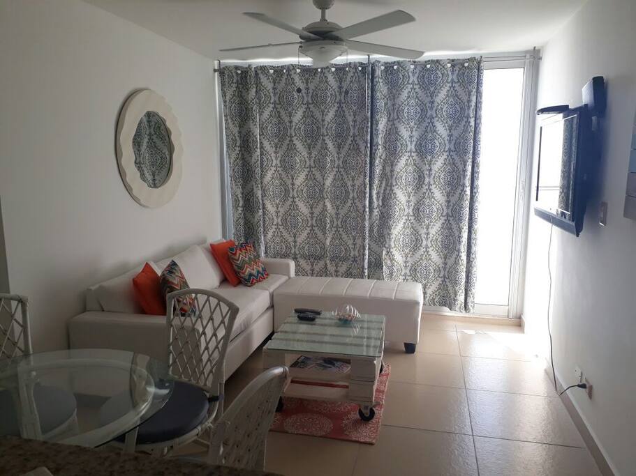 Vista de la sala