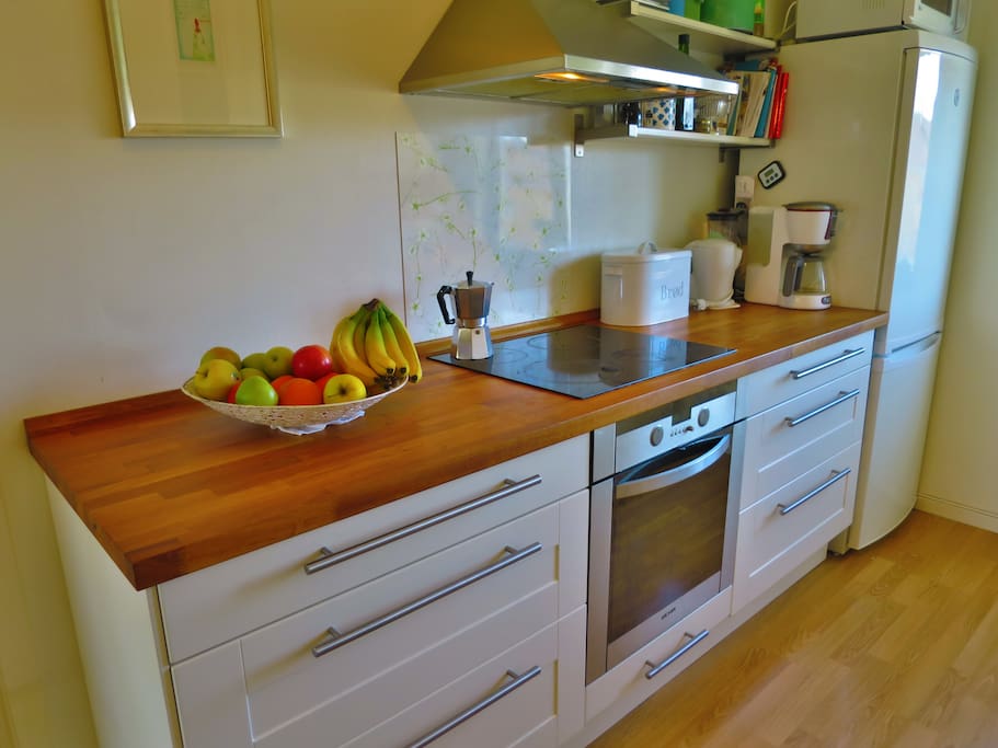 Practical kitchen with everything you need