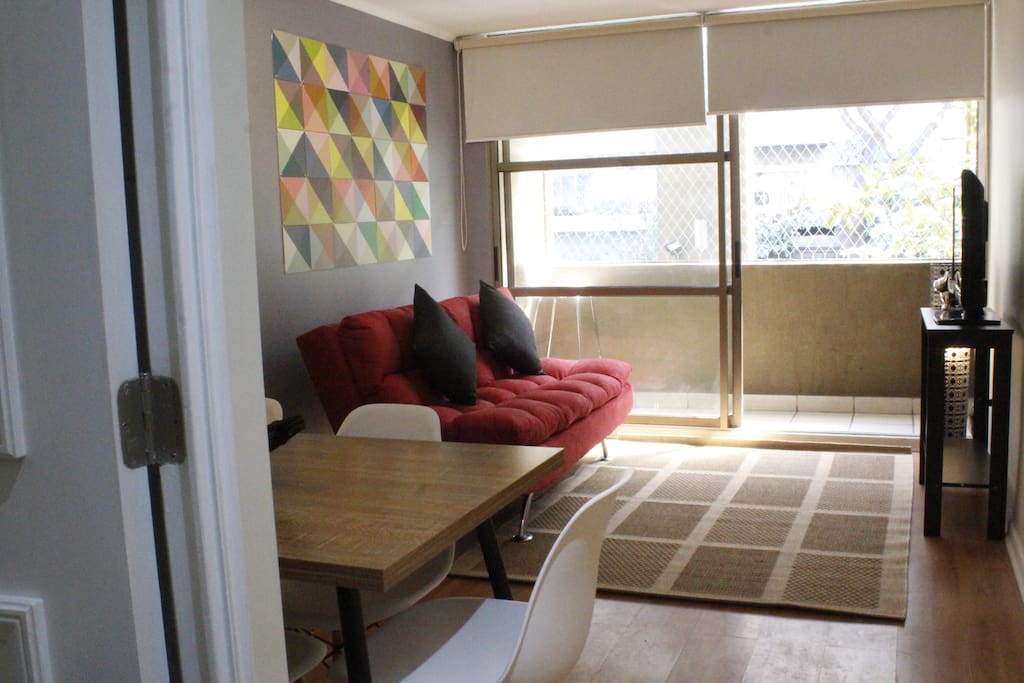 Living room of the apartment