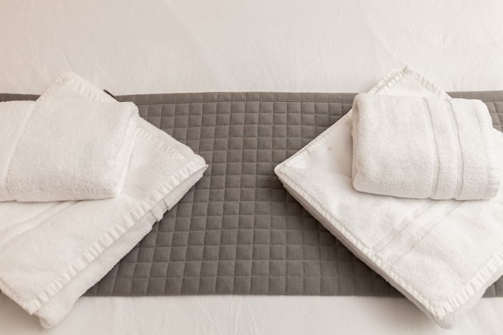 Მოწოდებული თეთრეული და პირსახოცები