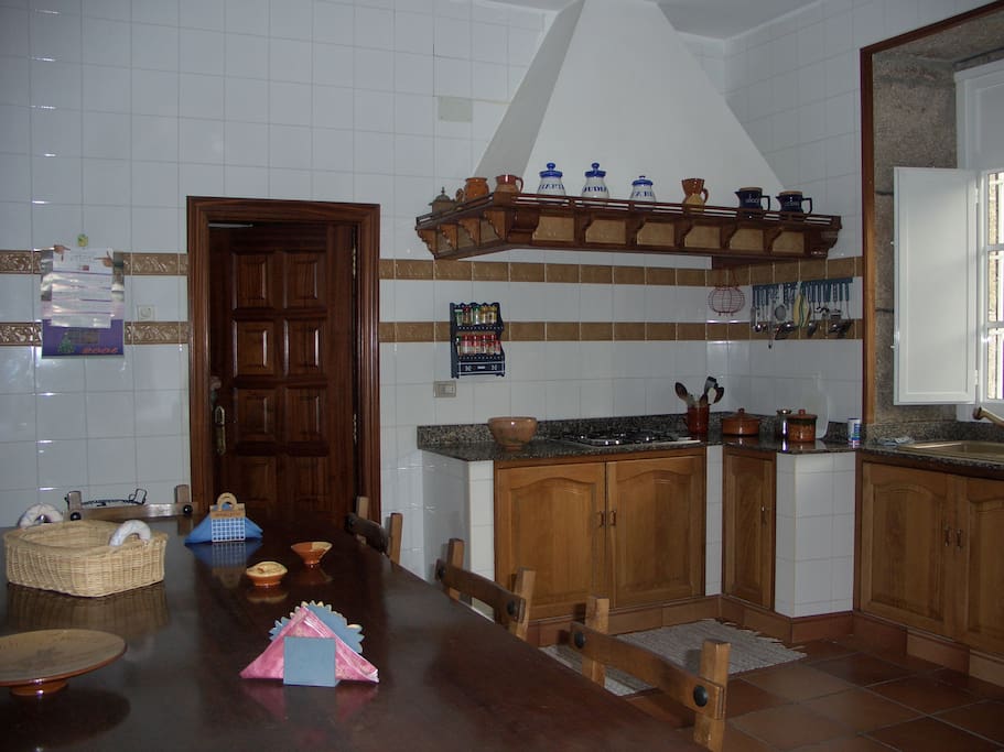 Amplia cocina completamente equipada