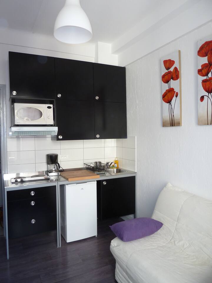 studio Nice proche mer rue Alphonse karr Appartements à louer à Nice