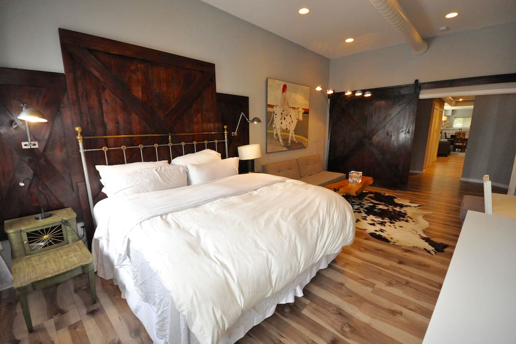 Barn door open