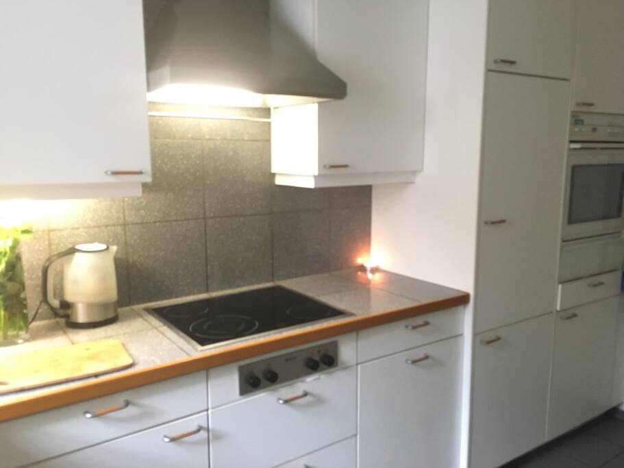 Modern, fitted kitchen
