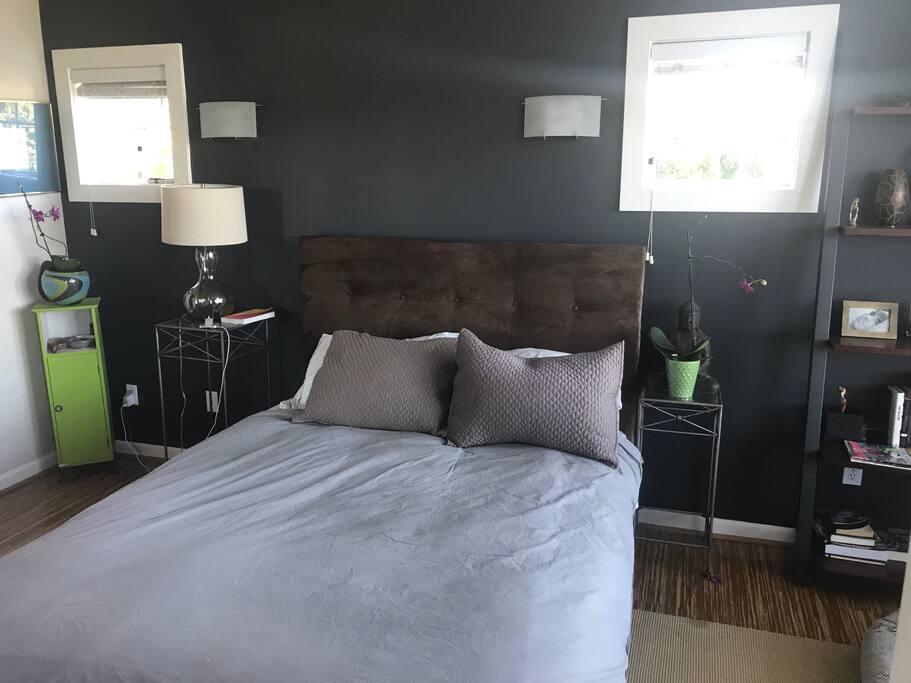 This listing is for the top floor master bedroom which takes up the entire floor