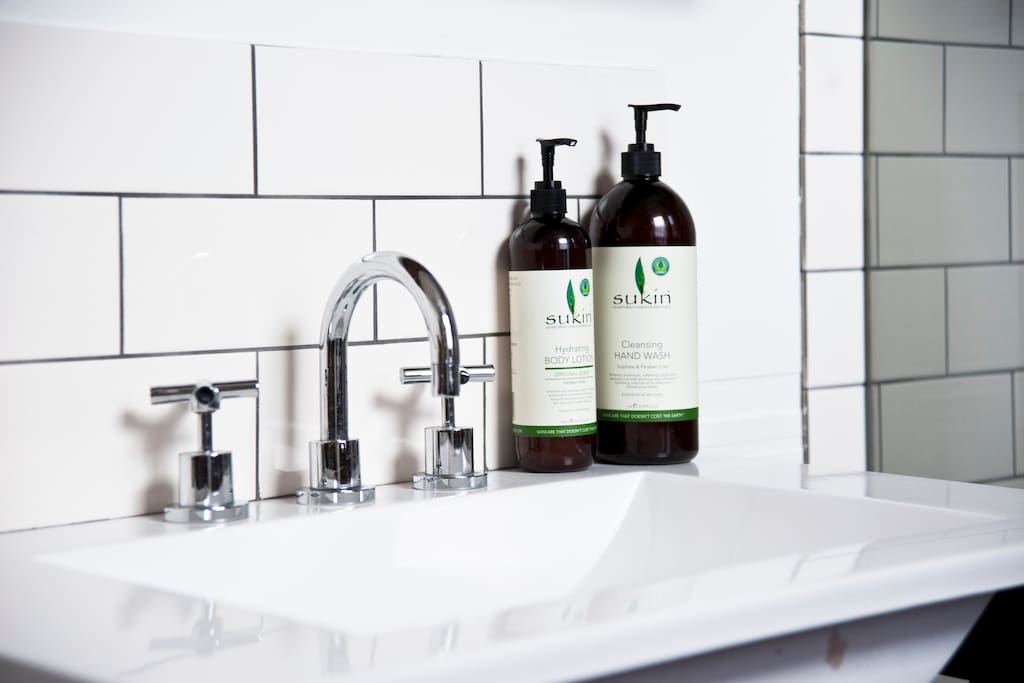 Beautiful organic toiletries
