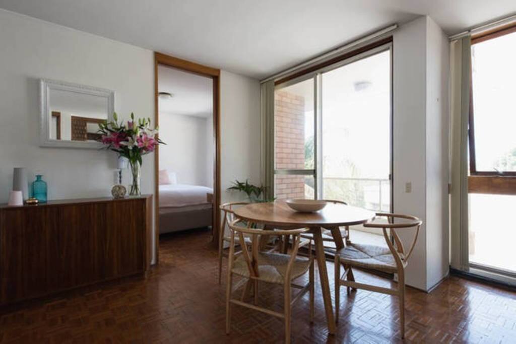 Dining area & large second bedroom. Lots of natural life
