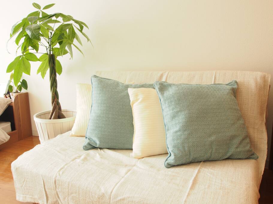 Welcome to my apartment!
I prepare guide map in Osaka.