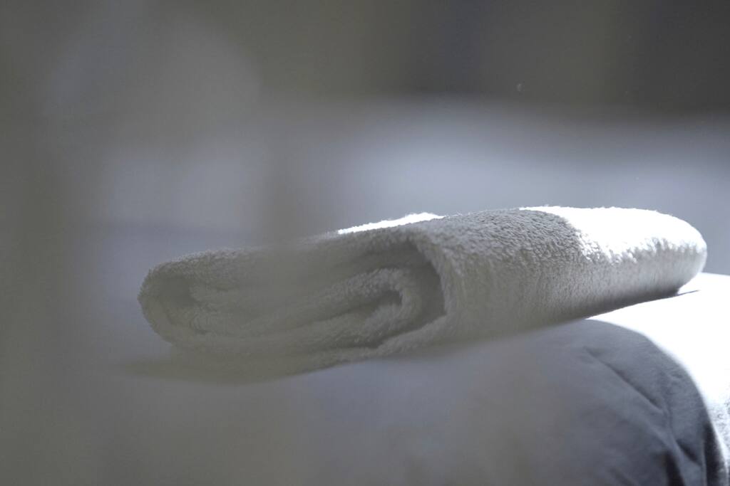 Drap douche fournit