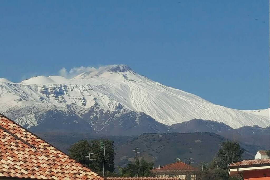vista vulcano Etna