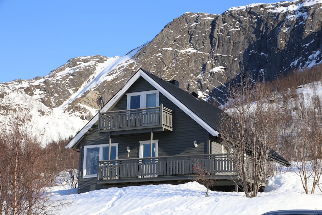 The cottage in spring.