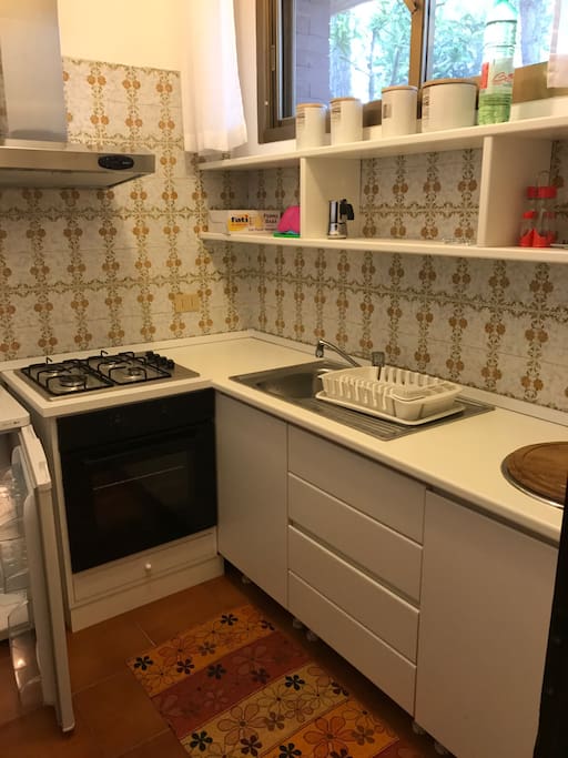 L'ambiente cucina.