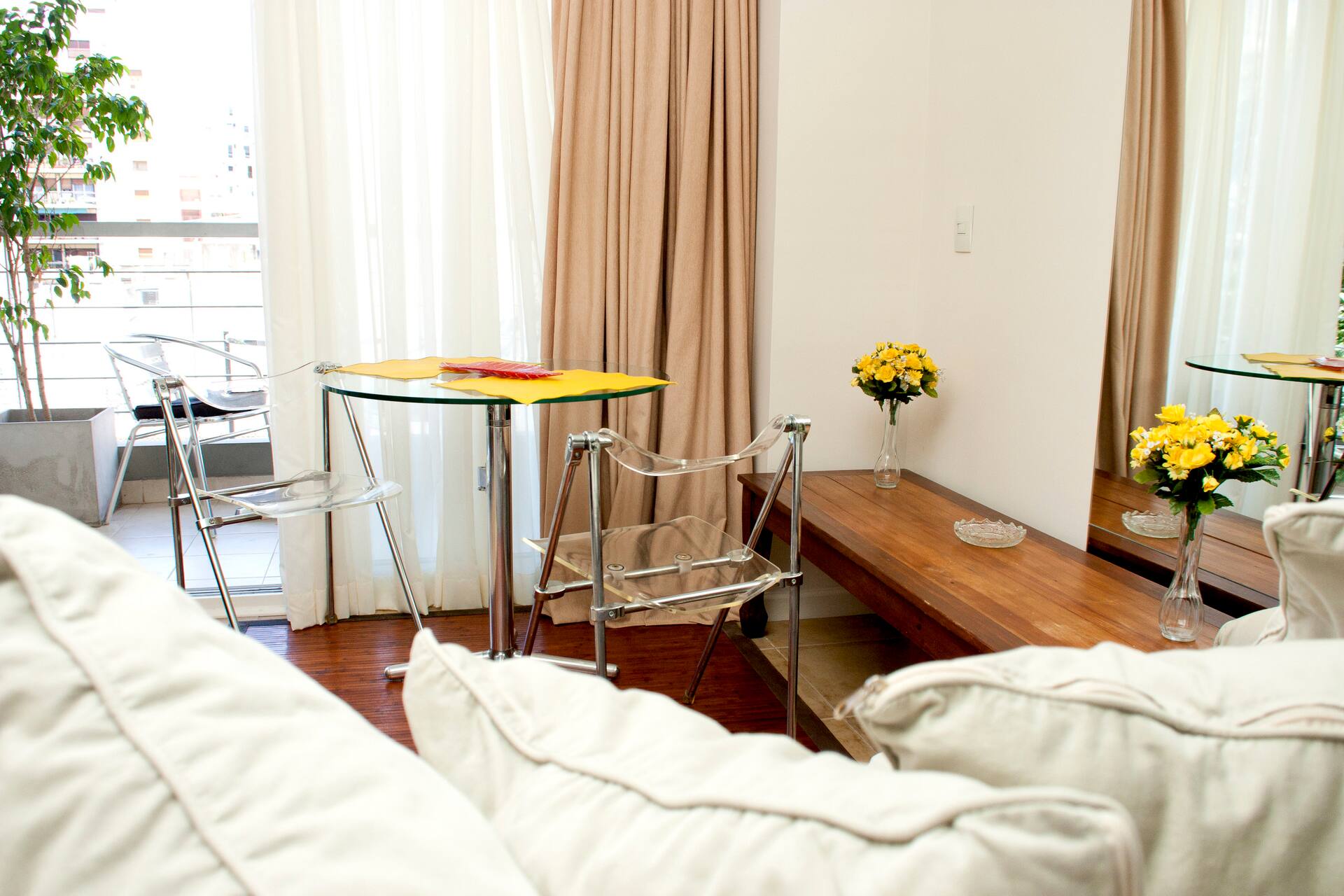 Furnished studio apartment in Recoleta