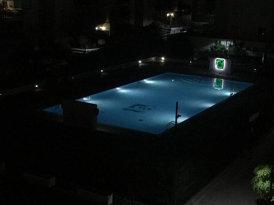 Sí, es posible darse un agradable baño nocturno