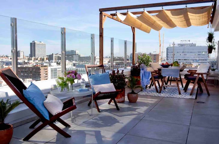 Wishome-Junto a Bernabéu, ático con gran terraza gallery image 2