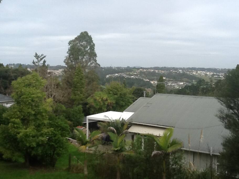 View from the deck