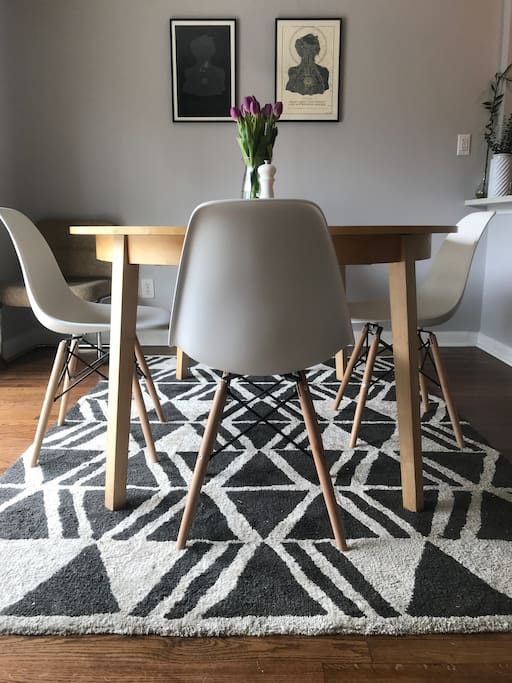 dining area within eat-in kitchen