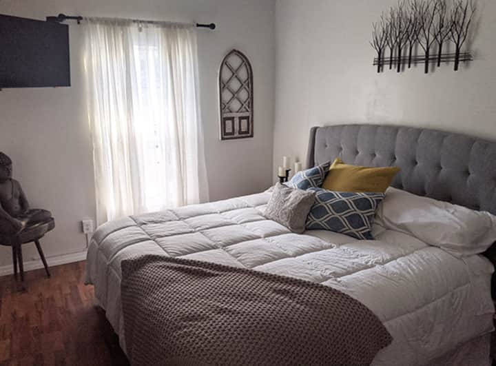 Master Bedroom with TV