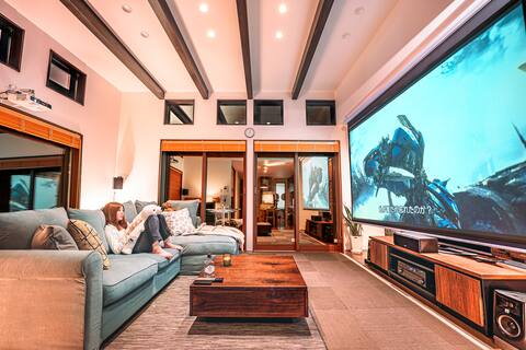 [Whole house]Modern Architecture House in Kawazu.