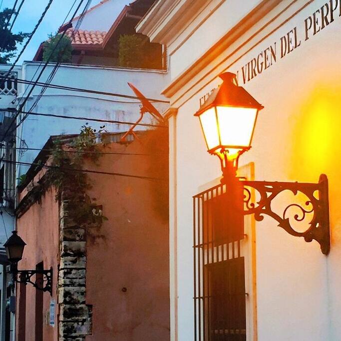 Evening lights on our Street