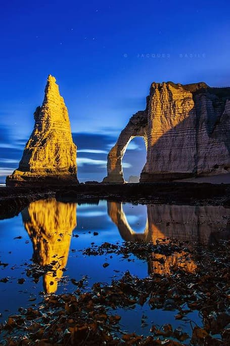 vue d'étretat