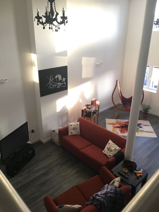 Living area from balcony
