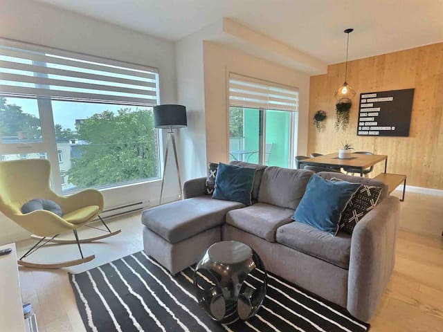 ♥️Le Cocon Moderne♥Garage-2 chambres-tranquille-AC