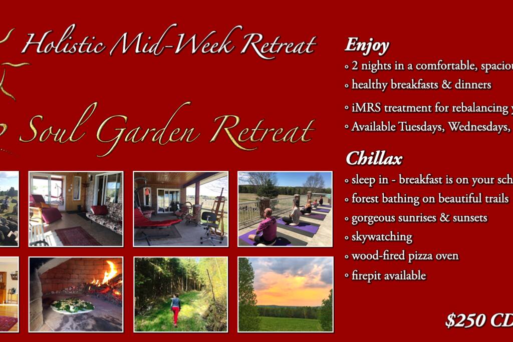 Mid-week Getaway to Healing Nature