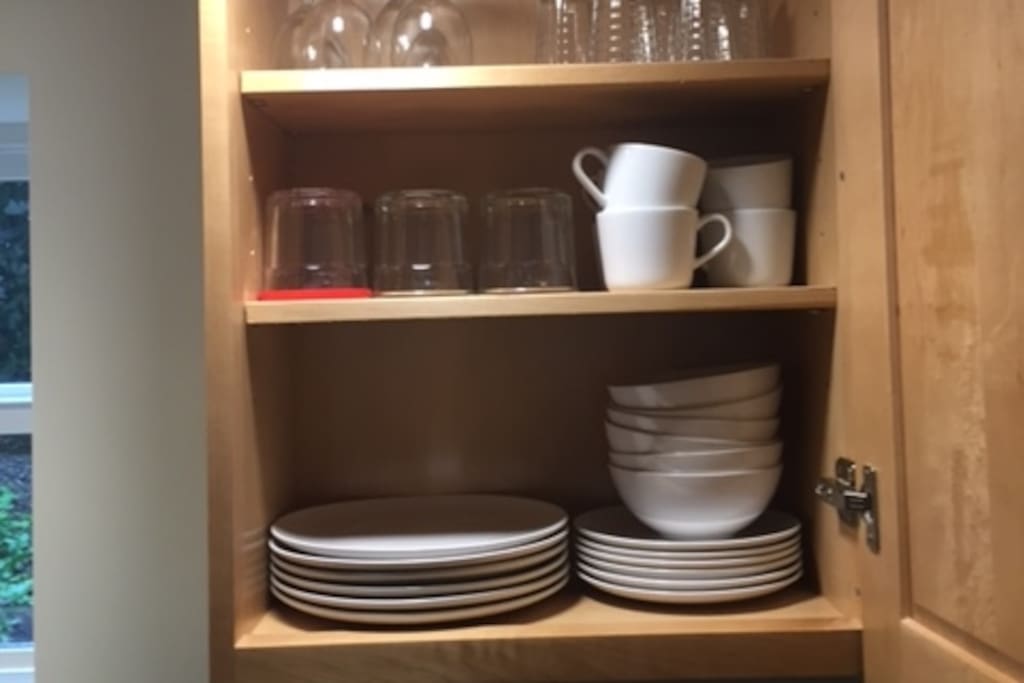 Kitchen is full furnished.
