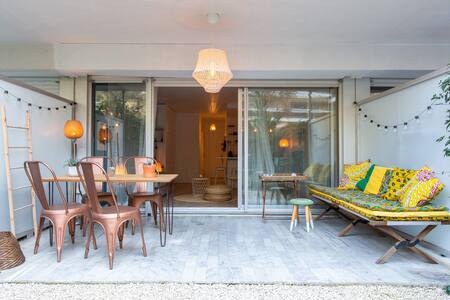 Très Joli Studio dans un écrin de verdure