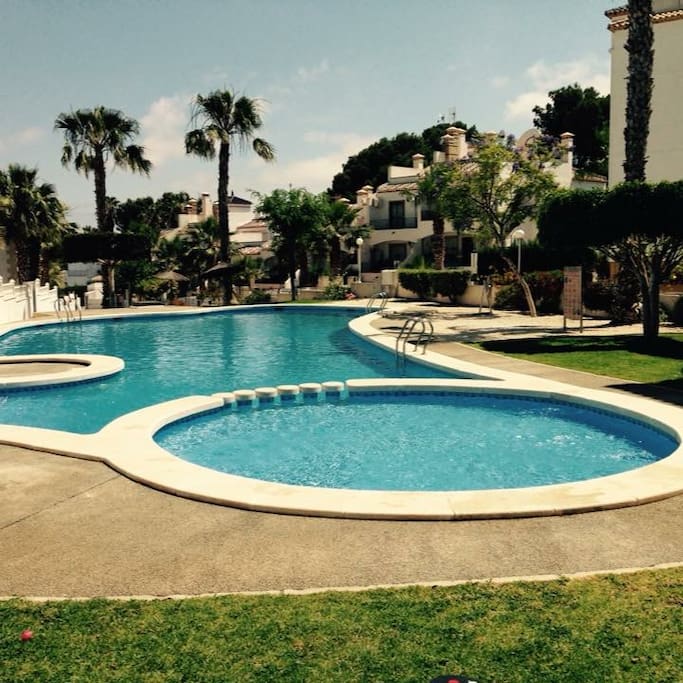 Beautiful pool area