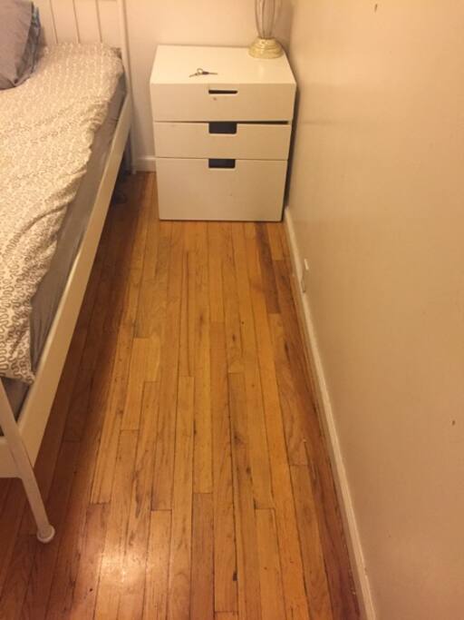 bedroom floor
