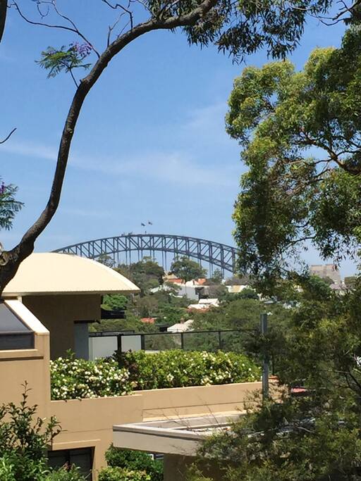 View from balcony