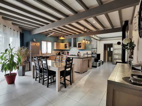 Villa des Pins in the countryside near PEZENAS