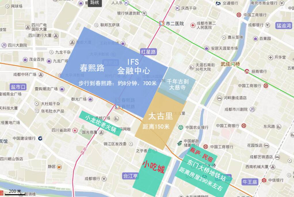 我们绝对是处于黄金地段哦