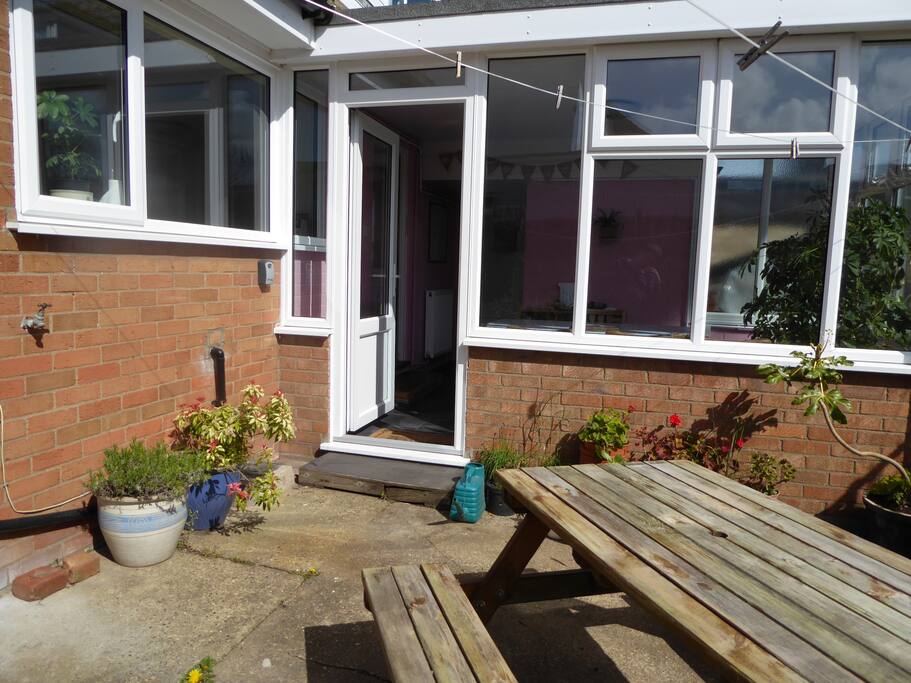 Courtyard garden