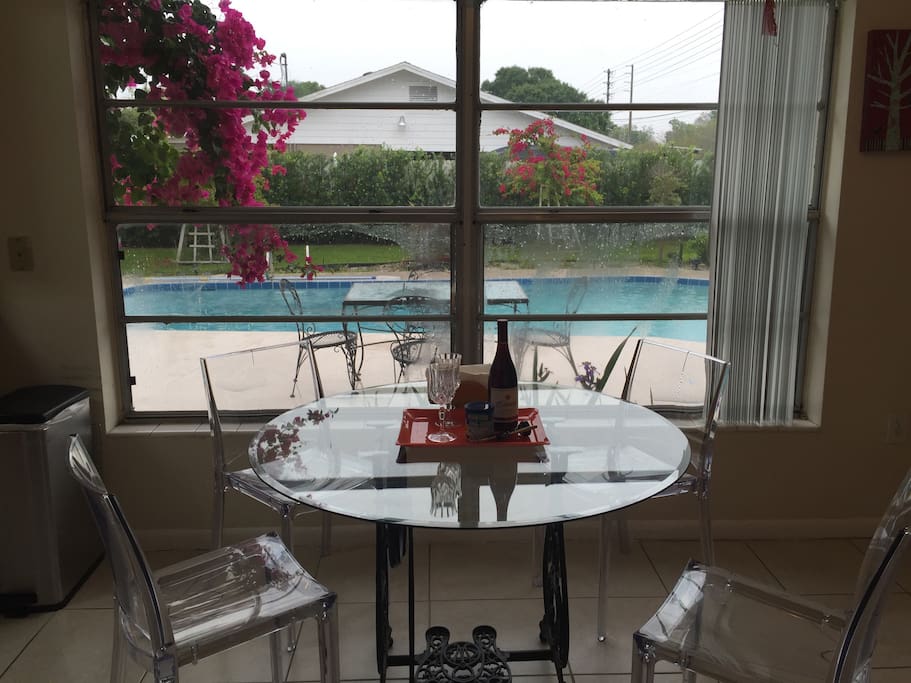 Dinner area